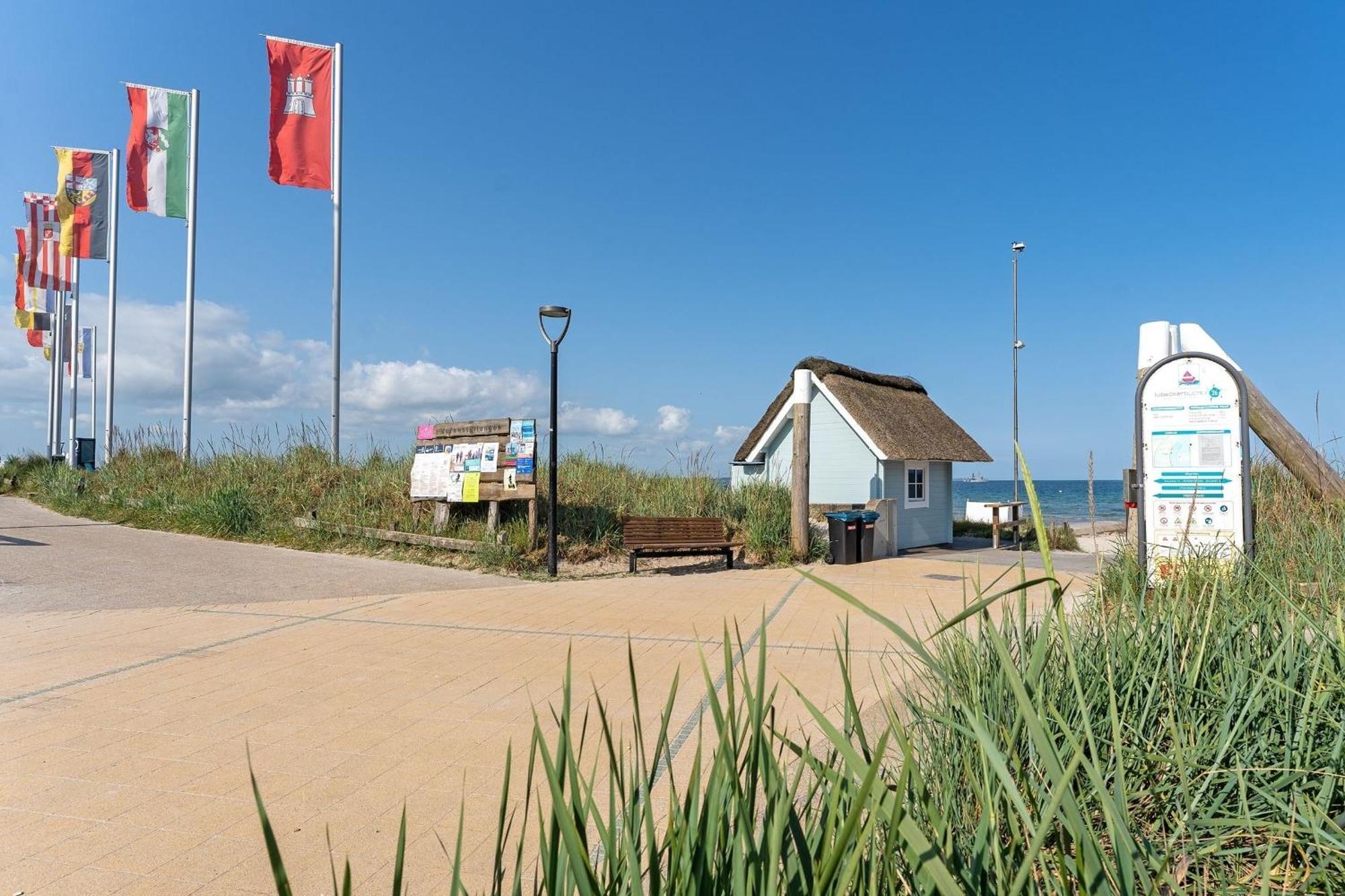Seetempel Wohnung 23 Scharbeutz Luaran gambar